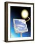 Solar Prism-Linda Braucht-Framed Giclee Print