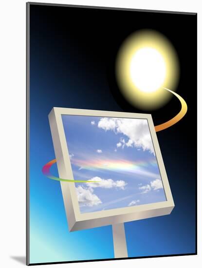 Solar Prism-Linda Braucht-Mounted Giclee Print