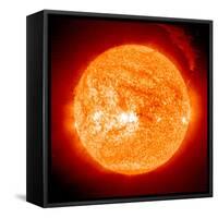 Solar Prominence, SOHO Image-null-Framed Stretched Canvas