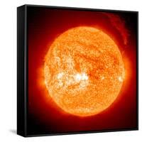 Solar Prominence, SOHO Image-null-Framed Stretched Canvas