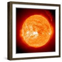 Solar Prominence, SOHO Image-null-Framed Premium Photographic Print