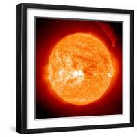 Solar Prominence, SOHO Image-null-Framed Premium Photographic Print