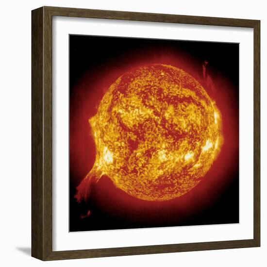 Solar Prominence-null-Framed Premium Photographic Print