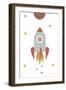 Solar Rocket-1x Studio II-Framed Giclee Print