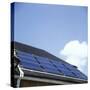 Solar Roof-null-Stretched Canvas