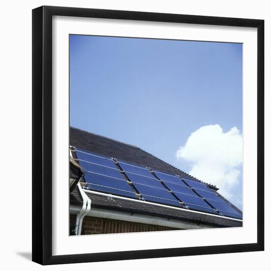 Solar Roof-null-Framed Photographic Print