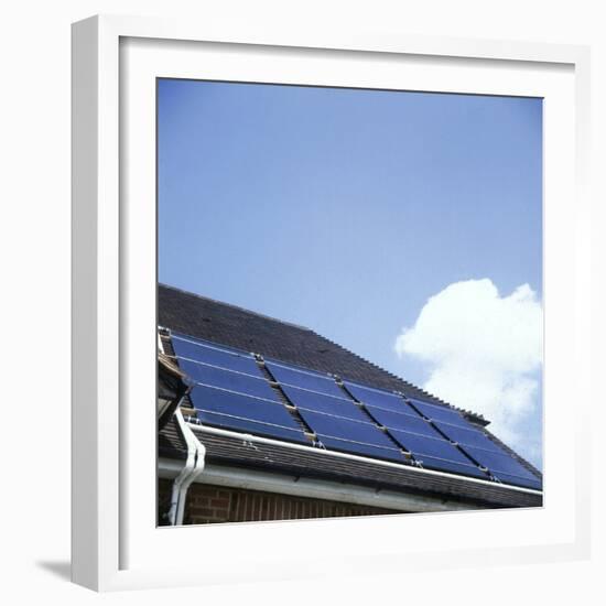 Solar Roof-null-Framed Photographic Print