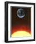 Solar Storm, Artwork-null-Framed Photographic Print