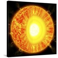 Solar Structure, Artwork-null-Stretched Canvas