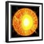 Solar Structure, Artwork-null-Framed Premium Photographic Print