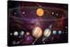 Solar System 1 (Variant 1)-Garry Walton-Stretched Canvas