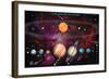 Solar System 1-Garry Walton-Framed Art Print