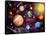 Solar System 2 (Variant 1)-Garry Walton-Framed Stretched Canvas