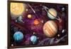 Solar System 2-Garry Walton-Framed Art Print