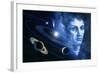 Solar System And Nicolaus Copernicus-Detlev Van Ravenswaay-Framed Premium Photographic Print