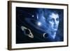 Solar System And Nicolaus Copernicus-Detlev Van Ravenswaay-Framed Premium Photographic Print