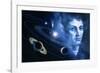 Solar System And Nicolaus Copernicus-Detlev Van Ravenswaay-Framed Photographic Print