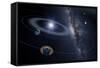 Solar System, Artwork-Detlev Van Ravenswaay-Framed Stretched Canvas