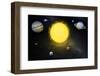 Solar System, Artwork-null-Framed Photographic Print