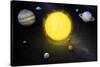 Solar System, Artwork-null-Stretched Canvas