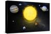 Solar System, Artwork-null-Stretched Canvas