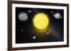 Solar System, Artwork-null-Framed Photographic Print