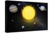 Solar System, Artwork-null-Stretched Canvas