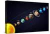 Solar System Astronomy Banner-Macrovector-Stretched Canvas