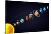 Solar System Astronomy Banner-Macrovector-Stretched Canvas