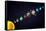 Solar System Astronomy Banner-Macrovector-Framed Stretched Canvas