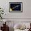 Solar System Astronomy Banner-Macrovector-Framed Art Print displayed on a wall