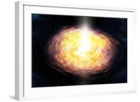 Solar System Formation, Artwork-null-Framed Photographic Print