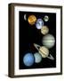 Solar System Montage-Stocktrek Images-Framed Premium Photographic Print