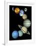 Solar System Montage-Stocktrek Images-Framed Photographic Print