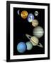 Solar System Montage-Stocktrek Images-Framed Photographic Print