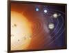 Solar System Orbits, Artwork-Detlev Van Ravenswaay-Framed Photographic Print