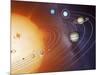 Solar System Orbits, Artwork-Detlev Van Ravenswaay-Mounted Photographic Print