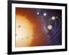 Solar System Orbits, Artwork-Detlev Van Ravenswaay-Framed Photographic Print