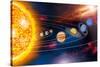 Solar System Planets-Jose Antonio-Stretched Canvas