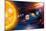 Solar System Planets-Jose Antonio-Mounted Premium Photographic Print