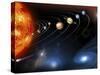 Solar System Planets-null-Stretched Canvas