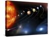 Solar System Planets-null-Stretched Canvas