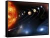 Solar System Planets-null-Framed Stretched Canvas