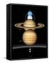 Solar System Planets-Detlev Van Ravenswaay-Framed Stretched Canvas