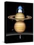 Solar System Planets-Detlev Van Ravenswaay-Stretched Canvas