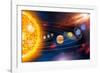 Solar System Planets-Jose Antonio-Framed Photographic Print