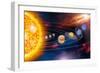 Solar System Planets-Jose Antonio-Framed Photographic Print