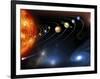 Solar System Planets-null-Framed Photographic Print