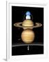 Solar System Planets-Detlev Van Ravenswaay-Framed Photographic Print