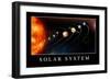 Solar System Poster-null-Framed Premium Giclee Print